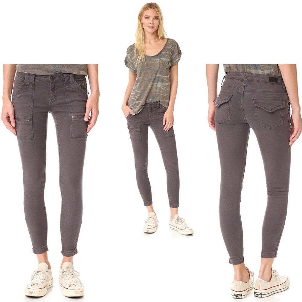 Joie Park Skinny Pants “Storm” Dark Gray Size 27